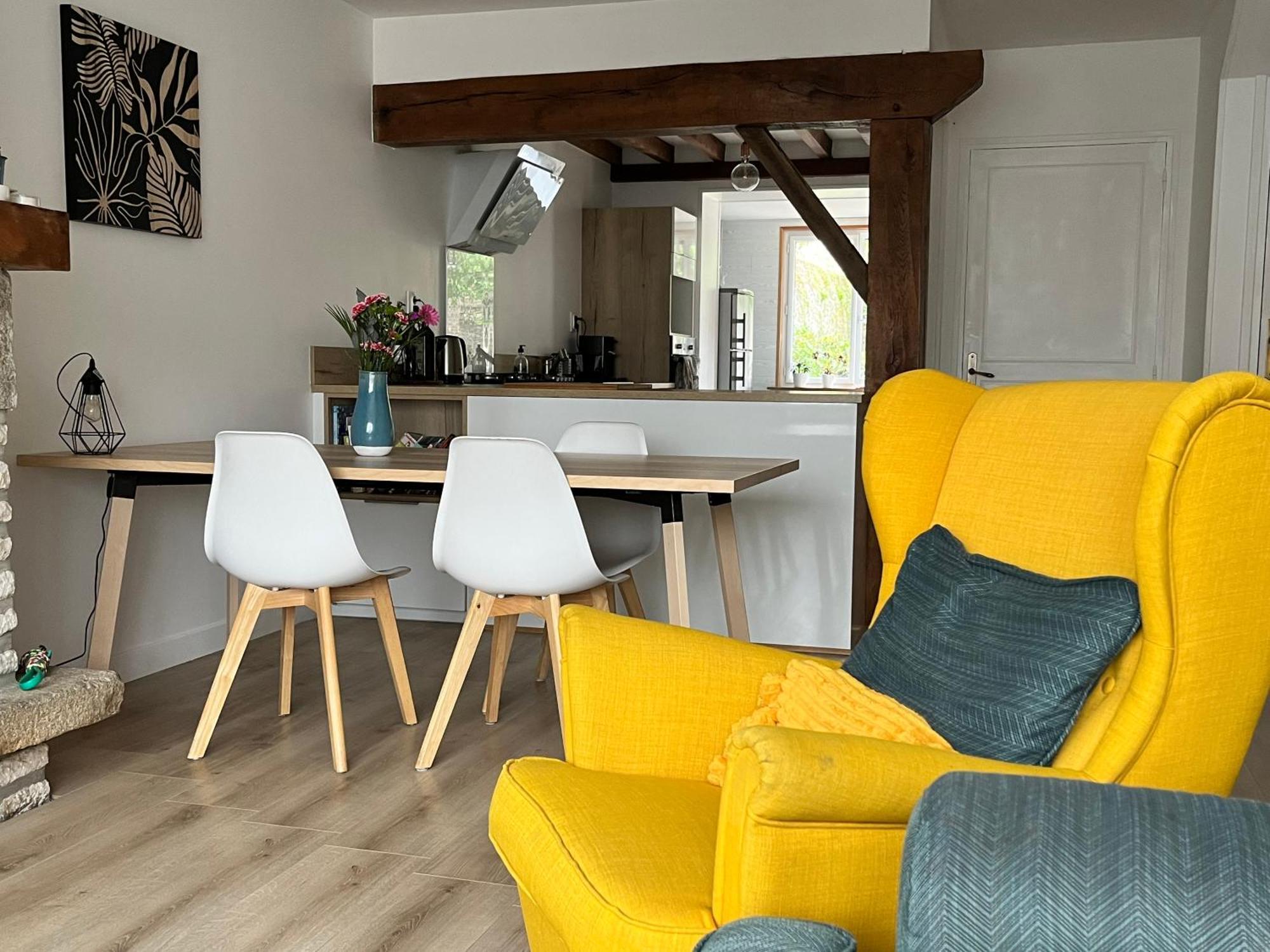 Maison Chaleureuse Avec Jardin - Pause Normande ซี ภายนอก รูปภาพ